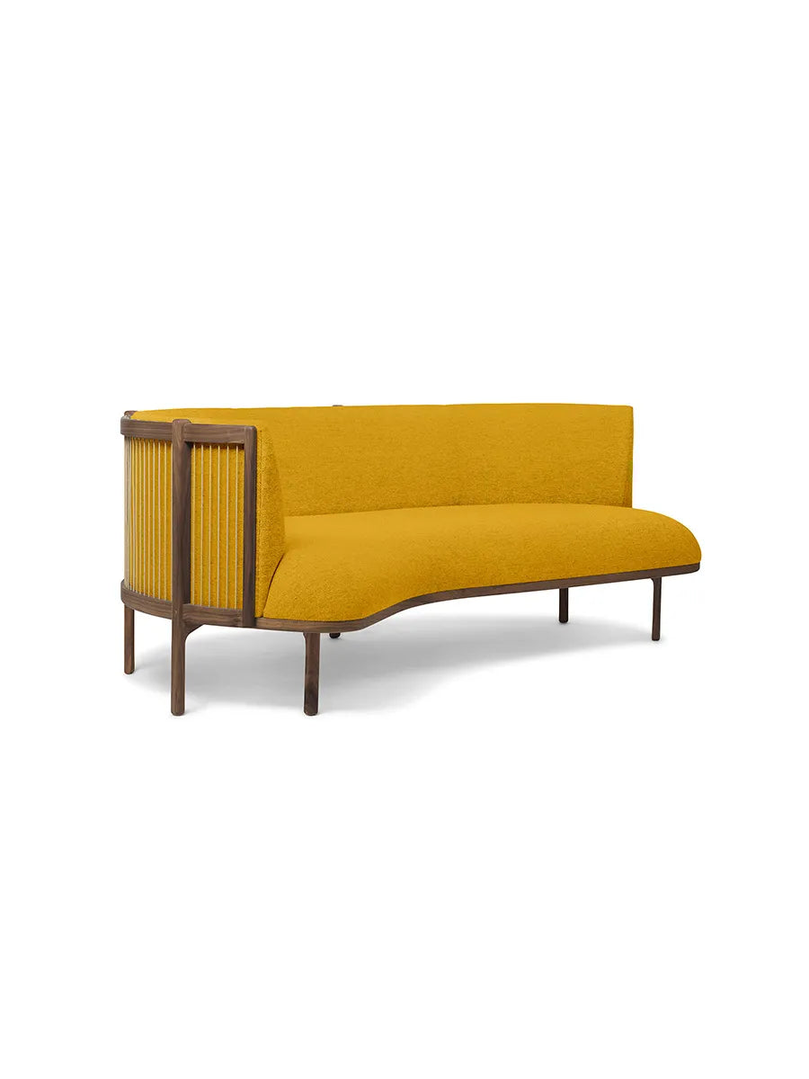 RF1903R Sideways Sofa fra Carl Hansen & Søn - Olieret valnød - Hallingdal 457 - Jacobsen Plus