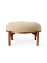 RF1903F Sideways Pouf von Carl Hansen & Søn - Geölte Walnuss - Baru 0330 - Jacobsen Plus