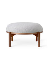 RF1903F Sideways Pouf von Carl Hansen & Søn - Geölte Walnuss - Hallingdal 116 - Jacobsen Plus