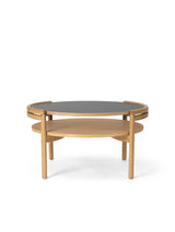 RF1905 Sideways Sofabord fra Carl Hansen & Søn - Olieret eg - Nero Ingo laminat - Jacobsen Plus