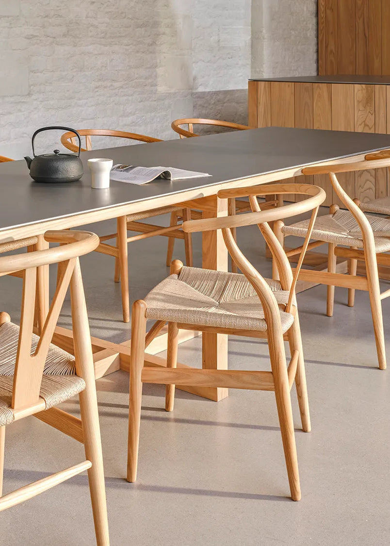 Wishbone Chair CH24, Buche lackiert von Hans J. Wegner - 2 - Jacobsen Plus