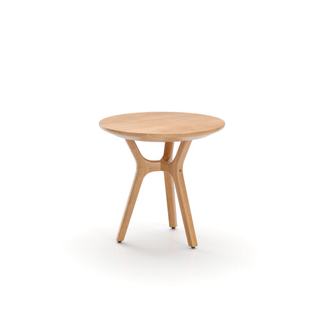 Rén Beistelltisch in lackierter Eiche, Ø45 cm von Stellar Works - 1 - Jacobsen Plus