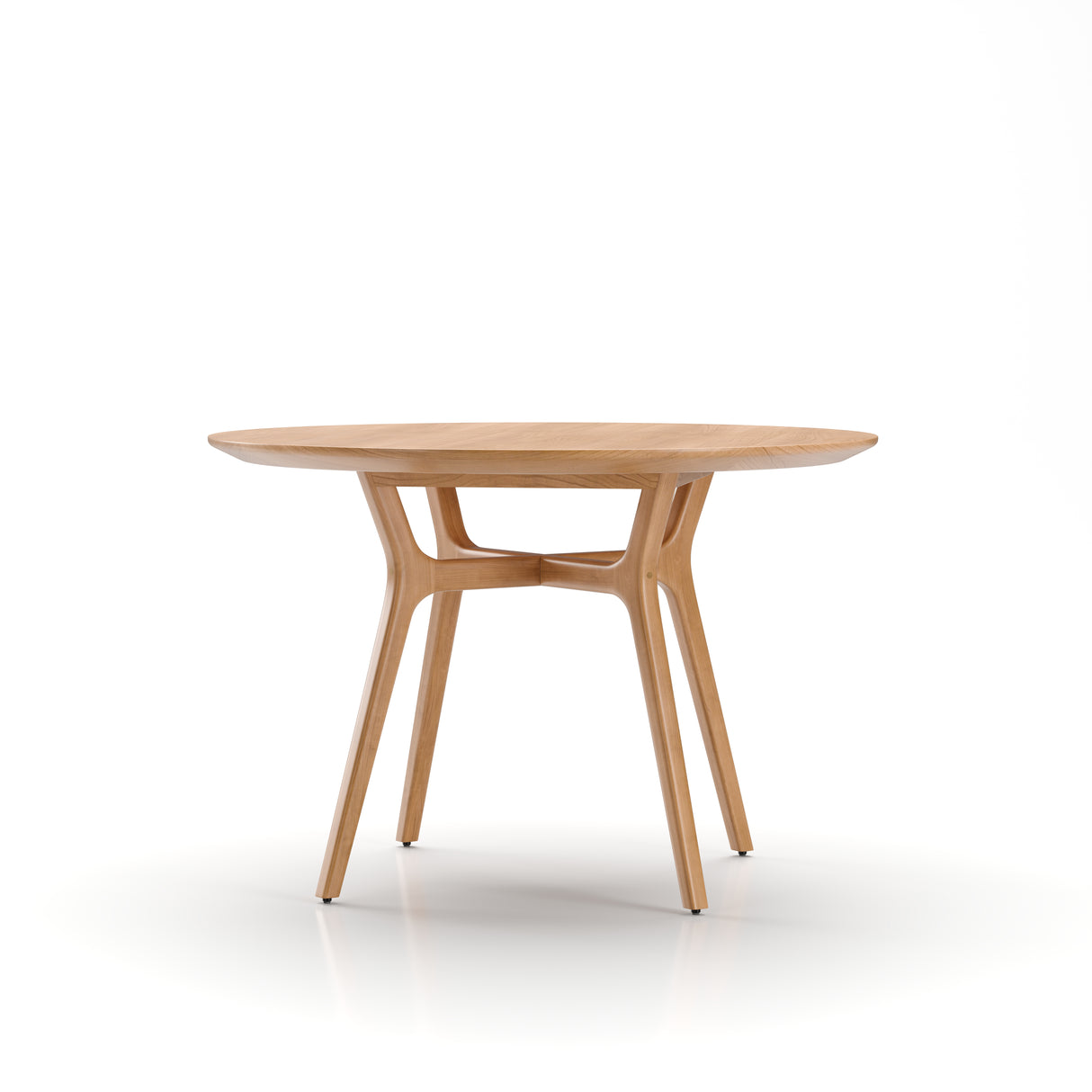 Rén Esstisch Ø110 cm, Eiche von Stellar Works - 4 - Jacobsen Plus