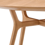 Rén Esstisch Ø110 cm, Eiche von Stellar Works - 3 - Jacobsen Plus