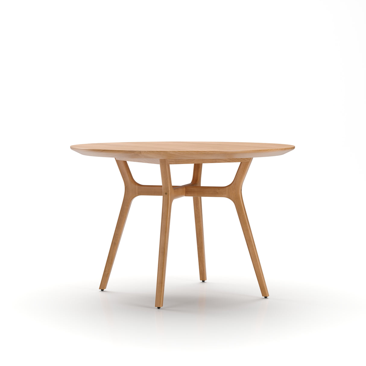 Rén Esstisch Ø110 cm, Eiche von Stellar Works - 5 - Jacobsen Plus