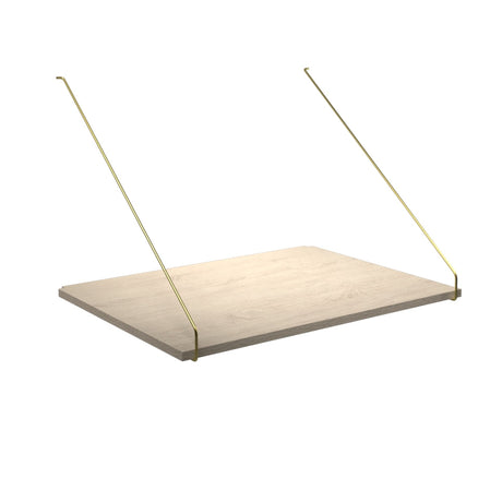 Royal System Schreibtisch-Regalbrett von DK3 - Eg / Seife / Rohmessing - Jacobsen Plus