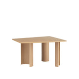 Re-Norm spisebord, 130 cm fra Muuto - Oak Veneer - Jacobsen Plus
