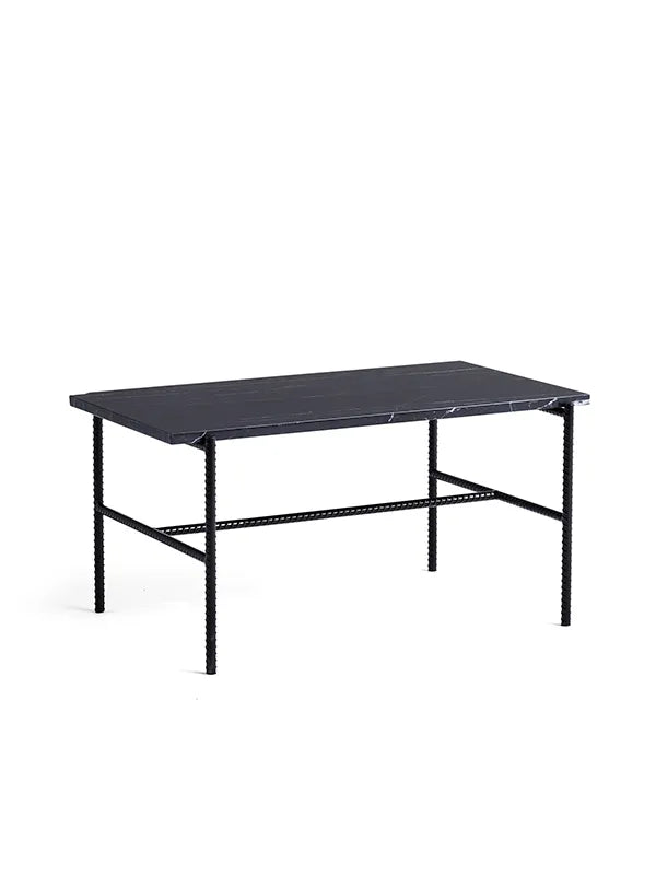 Rebar Coffee Table fra Hay - Black / Black Marble - Jacobsen Plus