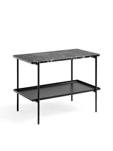 Rebar Side Table L75 fra Hay - Soft Black / Black Marble - Jacobsen Plus
