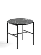 Rebar Side Table Ø45 fra Hay - Soft Black / Black Marble - Jacobsen Plus