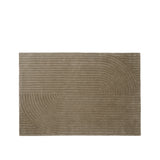 Muuto - Relevo Quattro gulvtæppe, 170 x 240 cm - Taupe - Jacobsen Plus