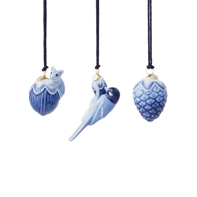 Mini-Ornament, 4,5 cm, 3 Stk. von Royal Copenhagen - 1 - Jacobsen Plus