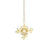 Vergoldetes Weihnachtsornament Blomst von Royal Copenhagen - 1 - Jacobsen Plus