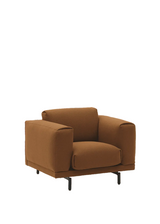Muuto - Rest Lounge-Sessel - Acca 361 - Schwarz metal Gestell - Jacobsen Plus