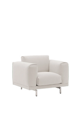 Muuto - Rest Lounge-Sessel - Acca 121 - Krom Gestell - Jacobsen Plus