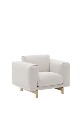 Muuto - Rest Lounge-Sessel - Acca 121 - Egetræsstel - Jacobsen Plus