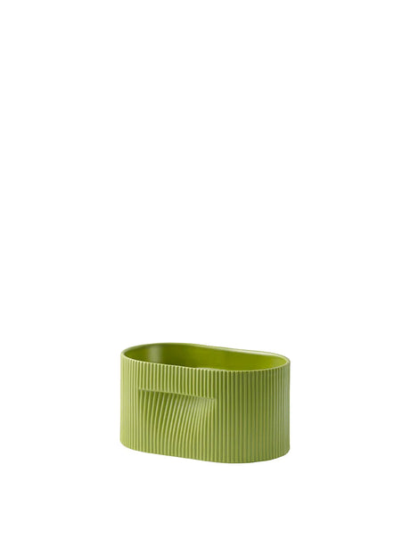 Ridge Planter, moss green fra Muuto - H 13 cm - Jacobsen Plus