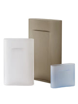 Ridge Vase, taupe frosted glass fra Muuto - 6 - Jacobsen Plus