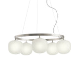 Rime lysekrone fra Muuto - Aluminum Grey - Jacobsen Plus