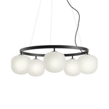 Rime lysekrone fra Muuto - Sort - Jacobsen Plus