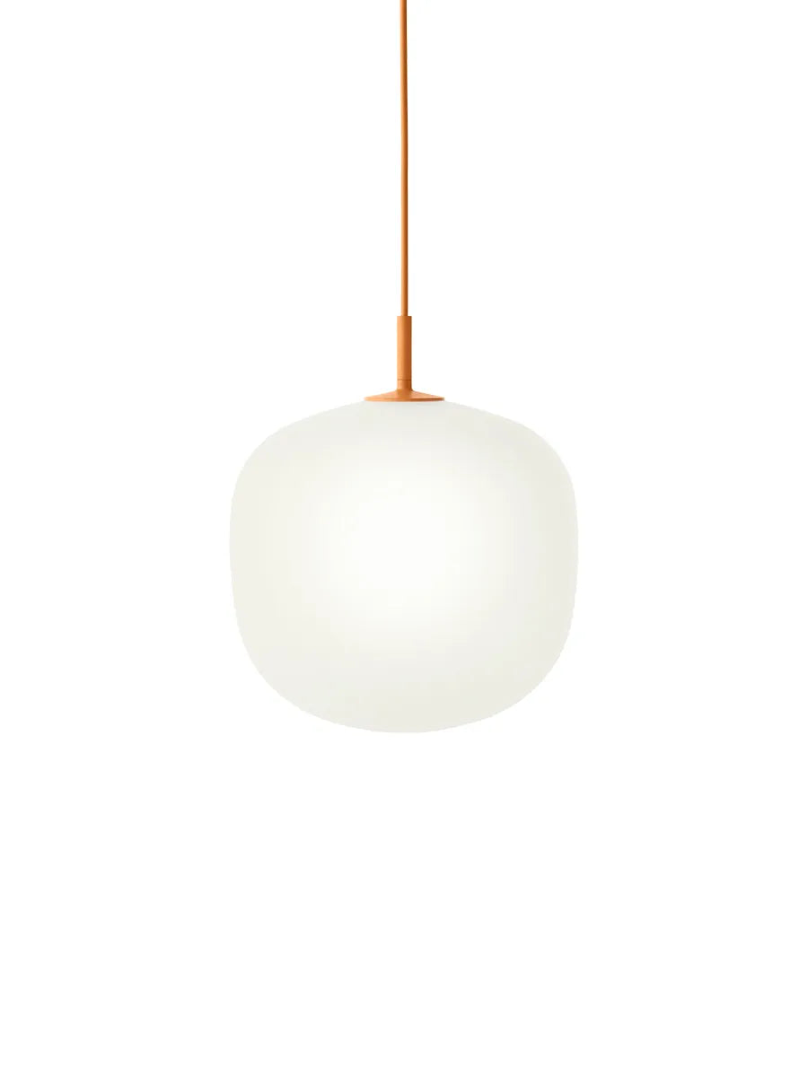 Rime Pendant Lampe, Ø 25 cm fra Muuto - Orange - Jacobsen Plus