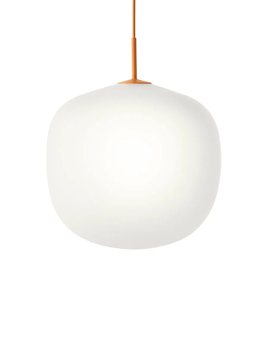 Rime Pendant Lampe, Ø 45 cm fra Muuto - Orange - Jacobsen Plus