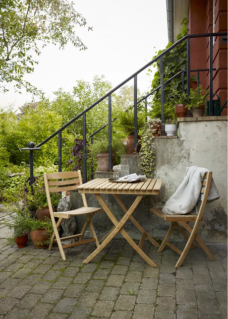 Skagerak Selandia Set, 2 Stühle und Tisch 75 von Fritz Hansen - 2 - Jacobsen Plus