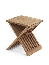 Skagerak Fionia Taburet von Fritz Hansen - Teak - Jacobsen Plus