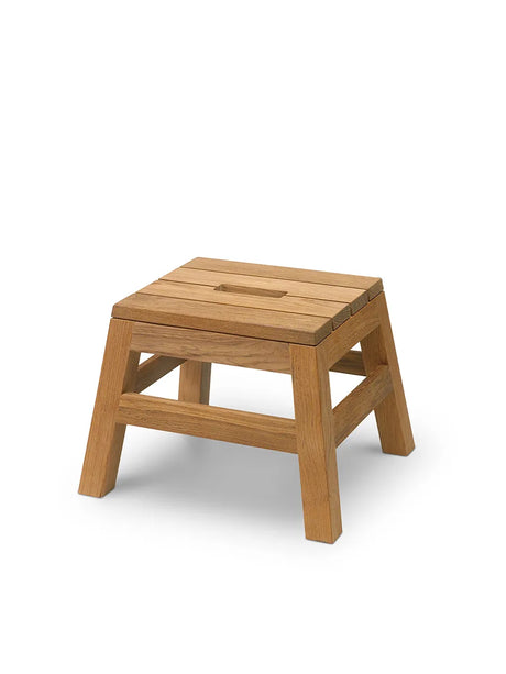 Skagerak Dania Hocker von Fritz Hansen - Teak - Jacobsen Plus