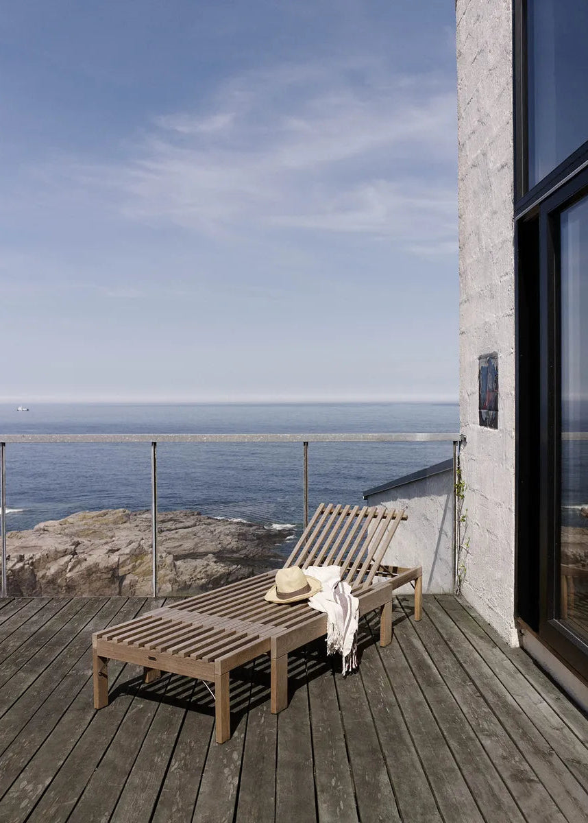 Skagerak Riviera Liegestuhl fra Fritz Hansen - 2 - Jacobsen Plus