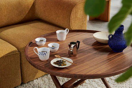 Royal Copenhagen Weiß Riflet, Hochhenkelbecher 25 cl - 3 - Jacobsen Plus