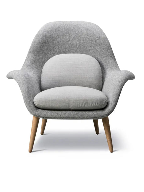 Swoon Lehnstühle von Fredericia Furniture - Textilgruppe 1 / Eg lackiert - Jacobsen Plus