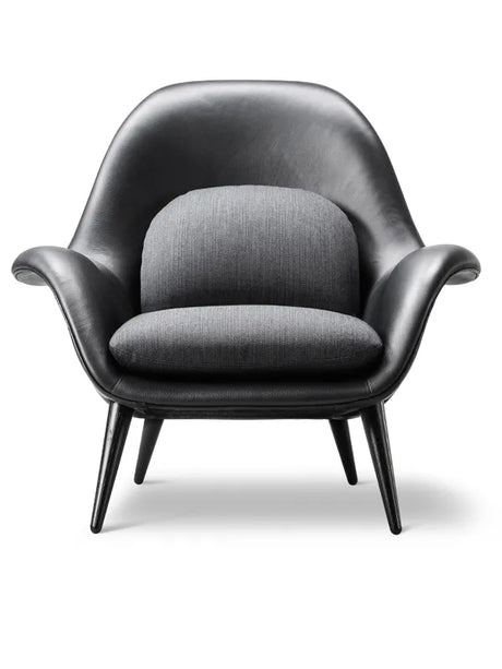 Swoon Lehnstühle von Fredericia Furniture - Textilgruppe 1 / Eg lackiert - Jacobsen Plus