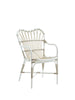 Margret Outdoor Speisestuhl, Dove White von Sika-Design