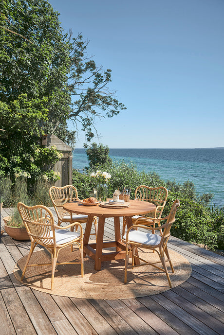 Margret Exterior Speisestuhl von Sika-Design - Kein Kissen - Jacobsen Plus