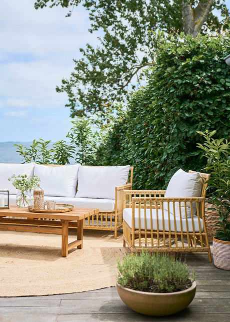 Caroline Exterior Sessel, Natural von Sika-Design - 2 - Jacobsen Plus