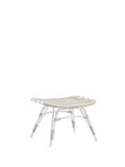 Monet Exterior Fodskammel, Dove White fra Sika-Design