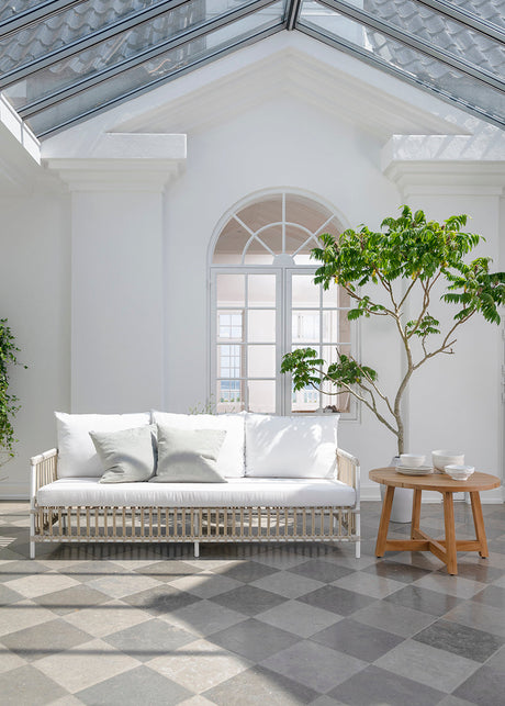 Caroline Exterior Sofa, Dove White von Sika-Design - 2 - Jacobsen Plus