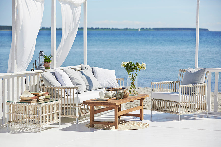 Caroline Exterior Sessel, Dove White fra Sika-Design - 3 - Jacobsen Plus