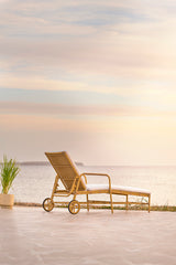 Josephine Exterior Liegestuhl, Natural von Sika-Design - 5 - Jacobsen Plus