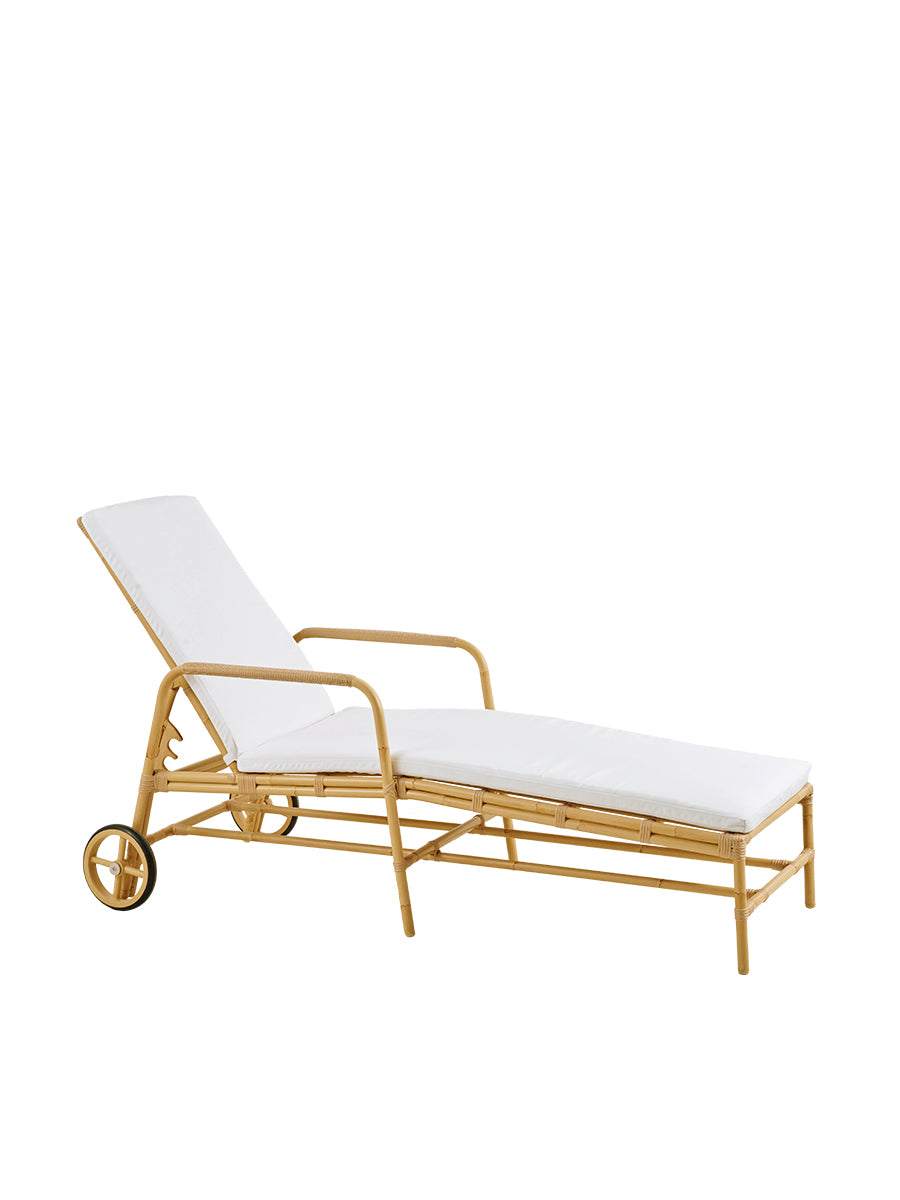 Josephine Exterior Liegestuhl, Natural von Sika-Design - 8 - Jacobsen Plus