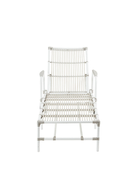 Josephine Exterior Liegestuhl, Dove White von Sika-Design - Kein Kissen - Jacobsen Plus