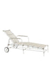 Josephine Exterior Liegestuhl, Dove White von Sika-Design