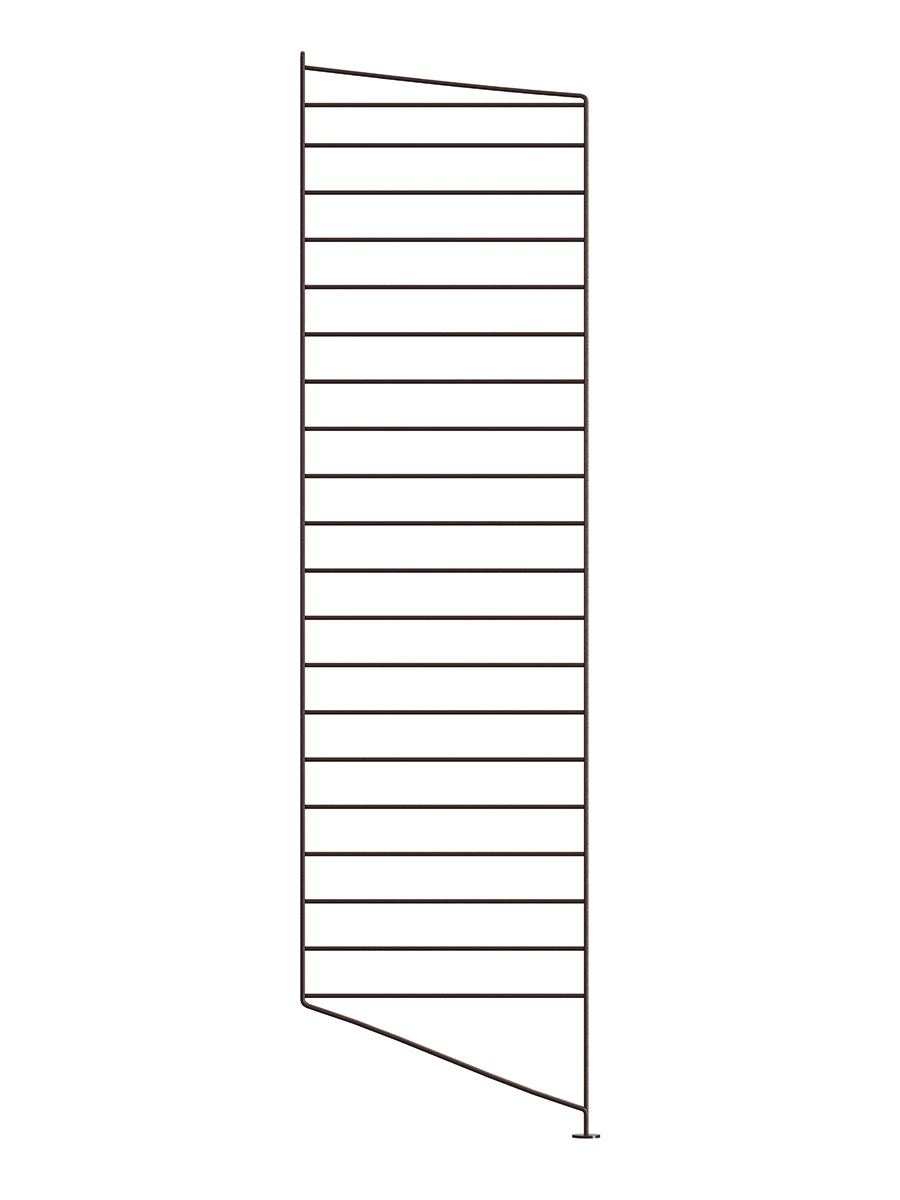 Bodenblende von String - Dunkelbraun / 1 Stk - 115x30 cm - Jacobsen Plus
