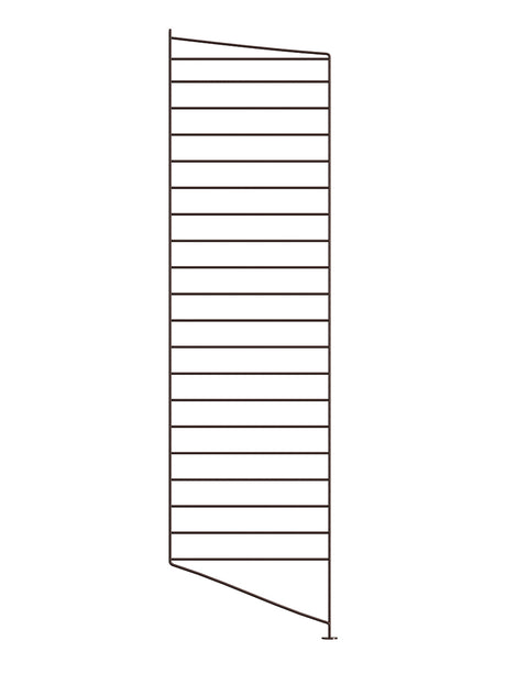 Gulvgavl fra String - Dark Brown / 2 stk - 115x30 cm - Jacobsen Plus