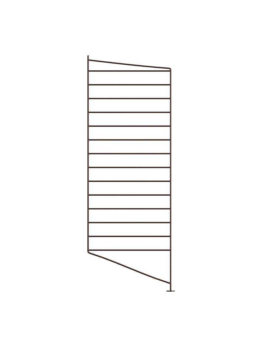 Bodenblende von String - Dunkelbraun / 1 Stk - 85x30 cm - Jacobsen Plus