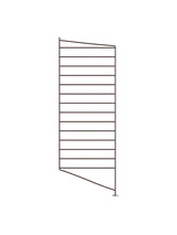 Bodenblende von String - Dunkelbraun / 1 Stk - 85x30 cm - Jacobsen Plus