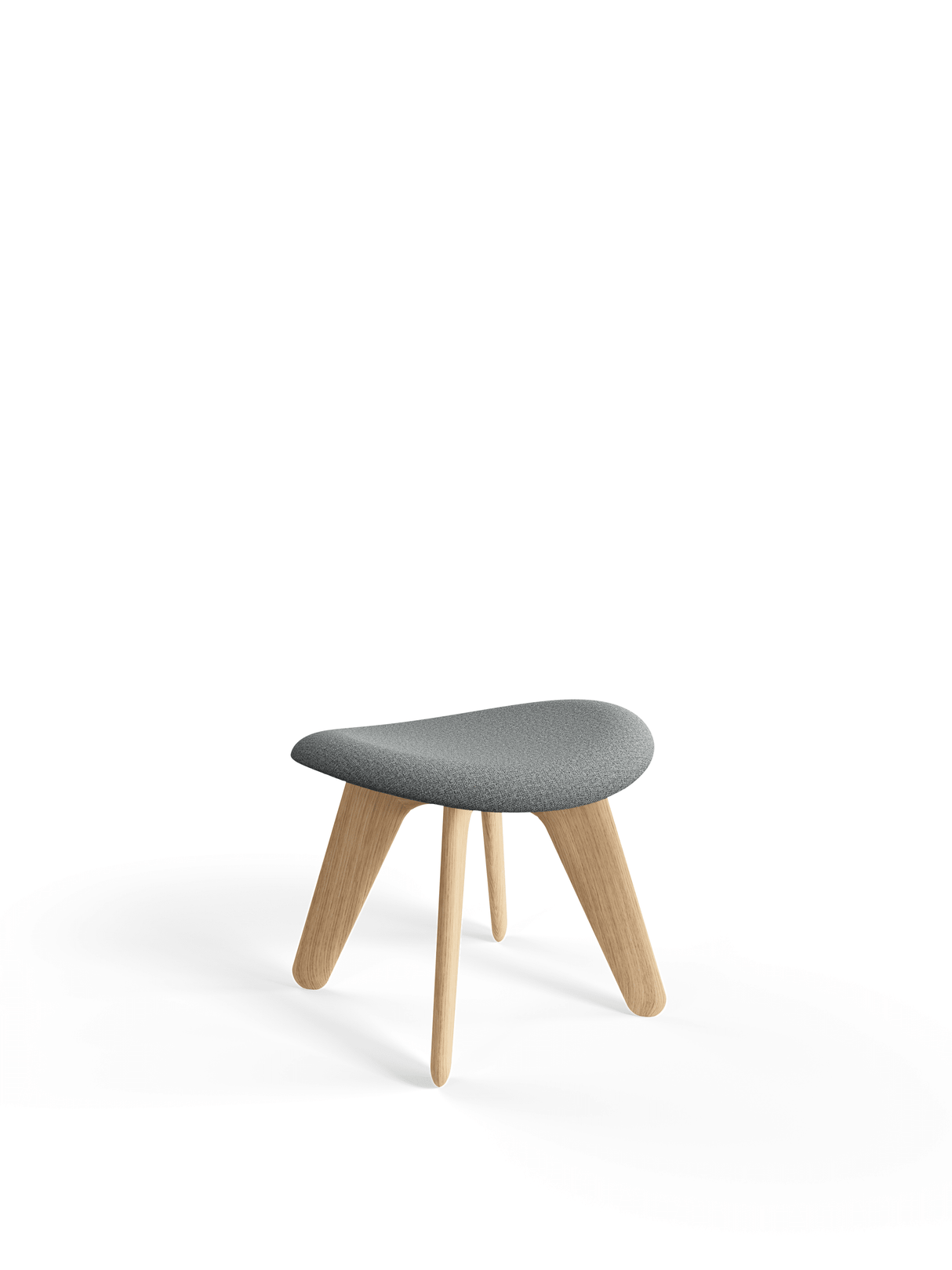 Slab Ottoman von Tom Dixon - Natural Oak - Hallingdal 0130 - Jacobsen Plus