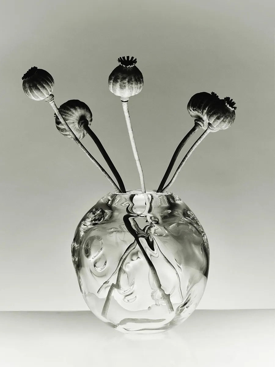 S.R. Vintage Vase Deco Clear fra Louise Roe - 2 - Jacobsen Plus