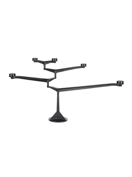Spin Candelabra von Tom Dixon - Small - Schwarz - Jacobsen Plus